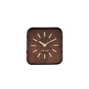 Horloge à poser bois squared - h. 15 cm